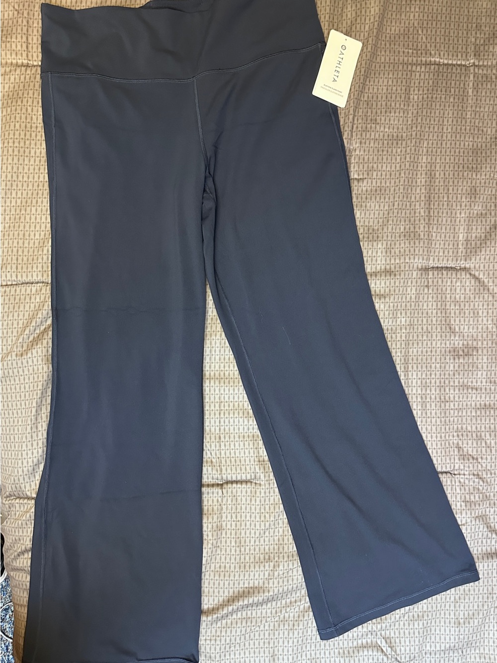 Athleta Navy Blue Elation Flare Pant. 2X. New with tags.